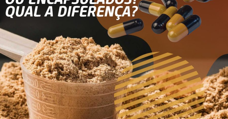 Suplemento em pó ou em cápsulas?