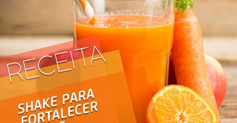 Receita de Shake para fortalecer a pele!